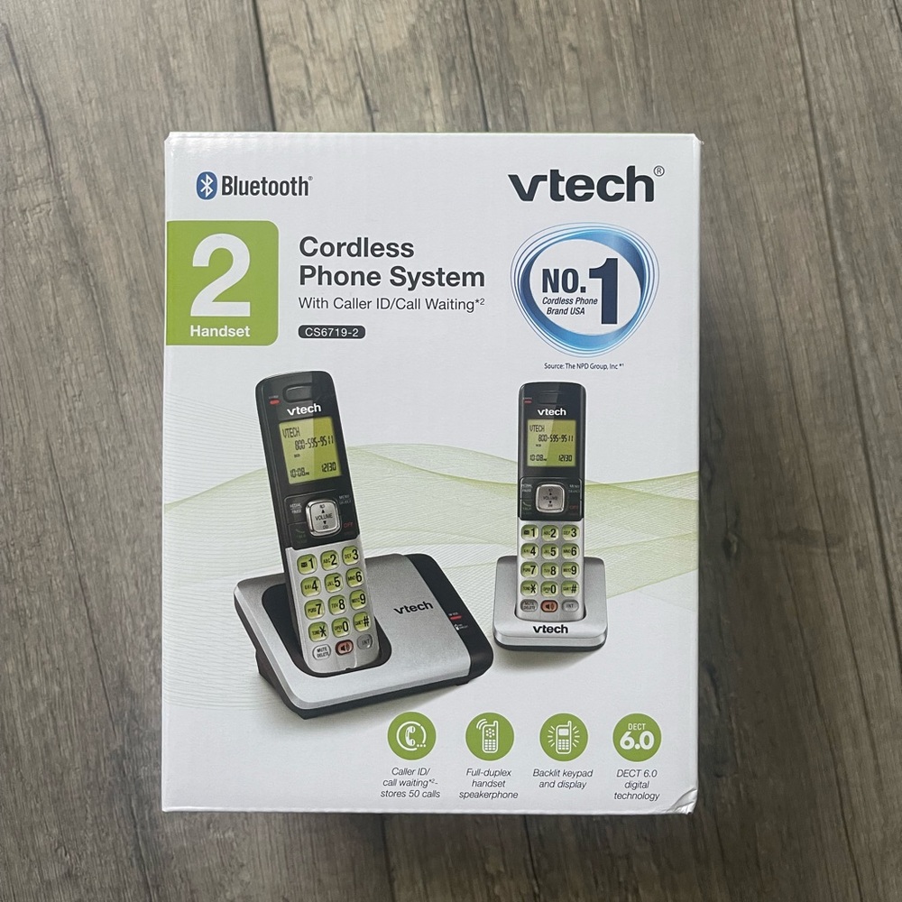 vtech 2 cordless phones
